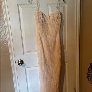 House of CB Elinor Lace Body-Con Midi Cocktail dress